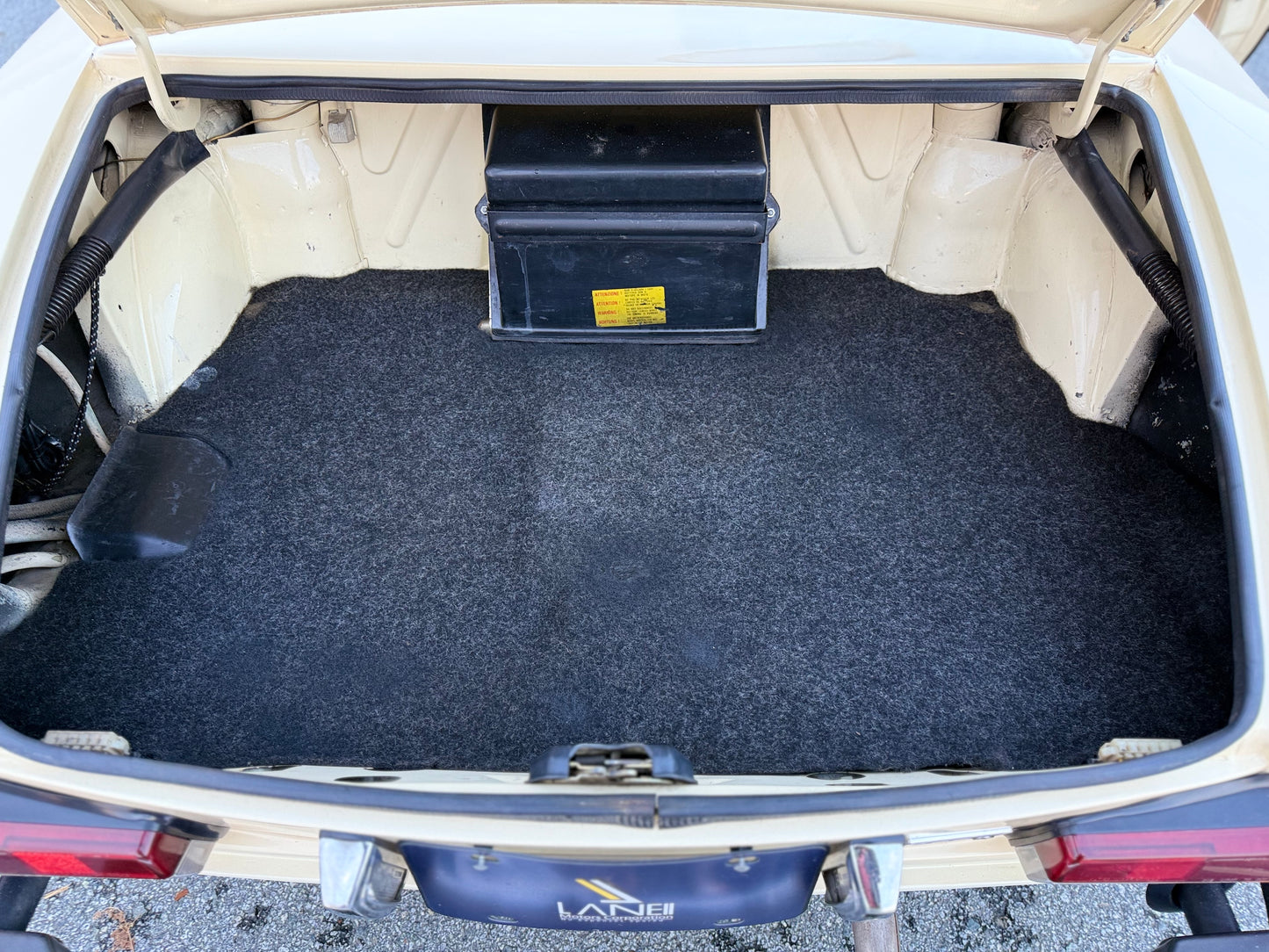 1981 Fiat Spider 2000 by Pininfarina